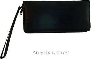 New Leather Organizer Checkbook wallet Airline tickets Passport 15 Credit Cards - Image 13