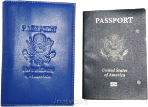 New USA Leather Passport cover Credit ATM Card holder passport / card case bnwt* - Image 10