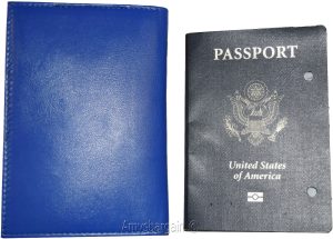 New USA Leather Passport cover Credit ATM Card holder passport / card case bnwt* - Image 11