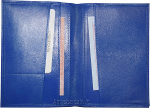 New USA Leather Passport cover Credit ATM Card holder passport / card case bnwt* - Image 4