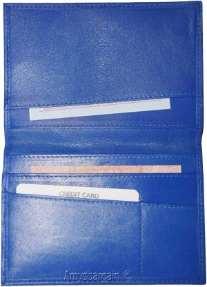 New USA Leather Passport cover Credit ATM Card holder passport / card case bnwt* - Image 7
