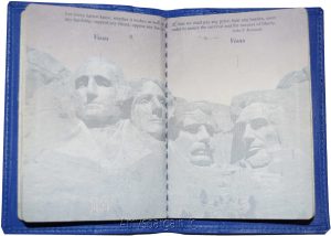 New USA Leather Passport cover Credit ATM Card holder passport / card case bnwt* - Image 9