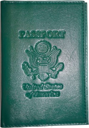 New USA Leather passport case wallet credit ATM card case ID holder Brand New - Image 3