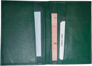 New USA Leather passport case wallet credit ATM card case ID holder Brand New - Image 5