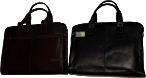 New leather briefcase business case attaché case carrion leather bag - Image 5