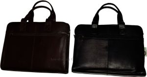 New leather briefcase business case attaché case carrion leather bag - Image 6