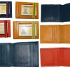 RFID Men's wallet, Genuine leather wallet, Bi-fold wallet 8 credit card Photo ID