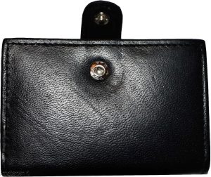 RFID leather business card id credit card picture case 24 transparent card slots - Image 10
