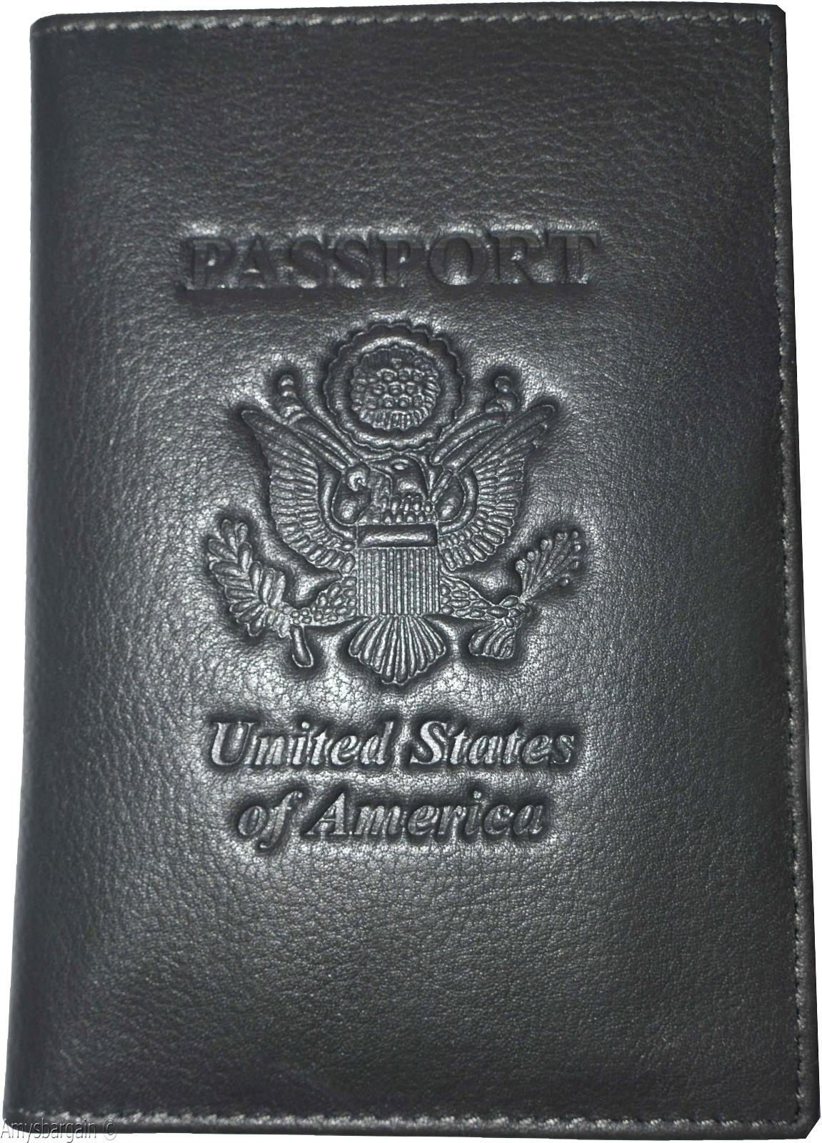 RFID passport case, Genuine leather passport cover U.S. leather passport holder - Image 4