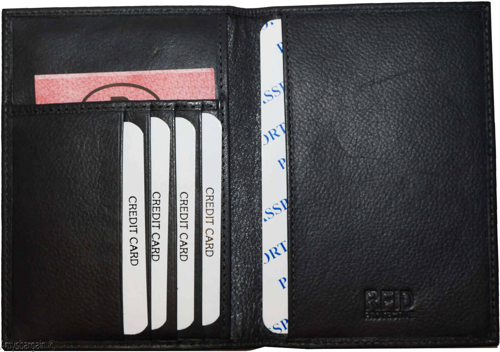 RFID passport case, Genuine leather passport cover U.S. leather passport holder - Image 9