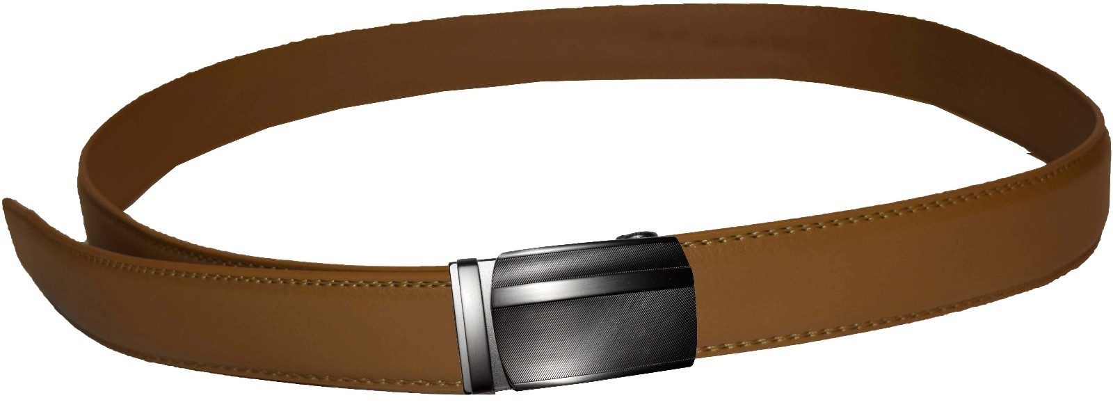Real Leather Men’s Belt. (XL) Automatic lock. Dress + Casual belt. Fashion belt. - Image 4