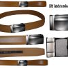 Real Leather Men’s Beltcsiz (M) Automatic lock Dress & Casual belt. Fashion belt