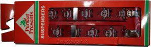 Santa Claus Suspenders. Christmas Gift item. X-Mas gift suspenders Clip on B New - Image 12