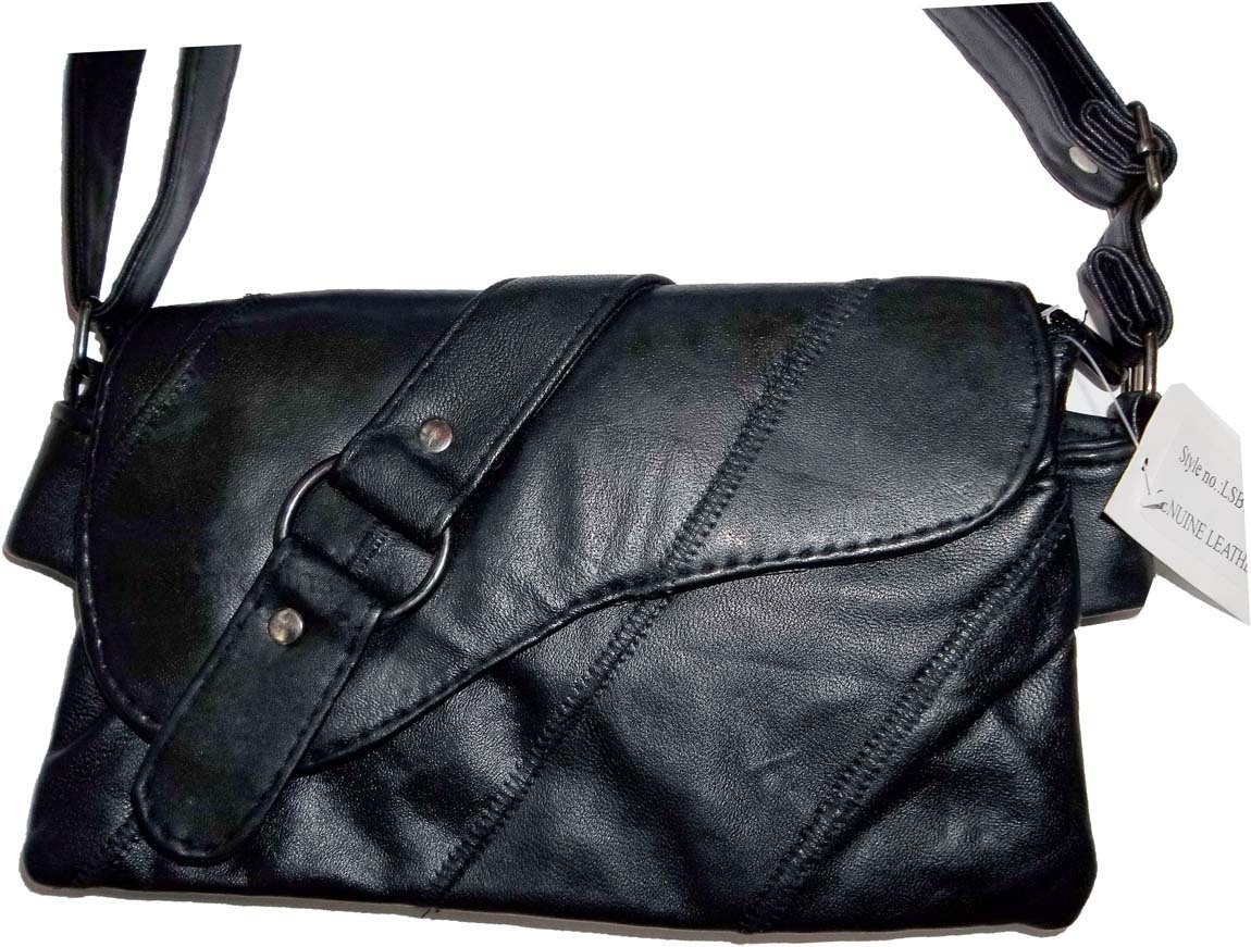 Small Ladies Leather hand bag purse shoulder bag leather handbag day bag new - Image 12