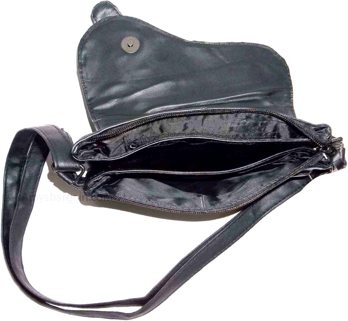 Small Ladies Leather hand bag purse shoulder bag leather handbag day bag new - Image 3