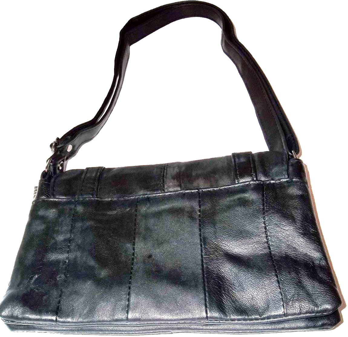 Small Ladies Leather hand bag purse shoulder bag leather handbag day bag new - Image 8
