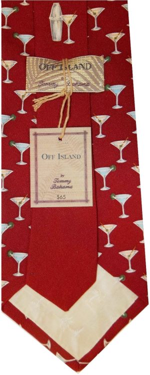 TOMMY BAHAMA Tie: Man's tie. 100% Silk Man’s Neck wear made in USA Cravat Br New - Image 11