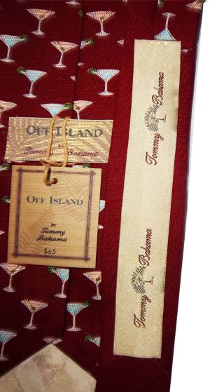 TOMMY BAHAMA Tie: Man's tie. 100% Silk Man’s Neck wear made in USA Cravat Br New - Image 13