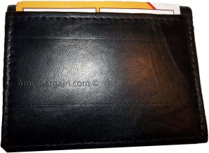 Trifold Leather Man’s wallet 9 card 2 bill slots roomy zip change purse new 1 - Image 9