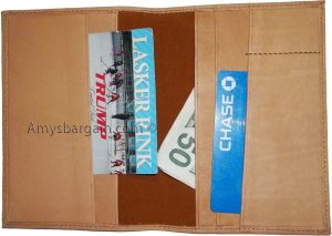 New International Leather passport cover, wallet ID credit card ATM card case - Image 13