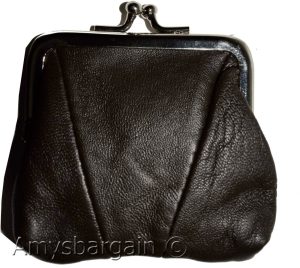 New Women's Leather Change Purse mini coin purse coin Wallet bag change case bn - Image 14