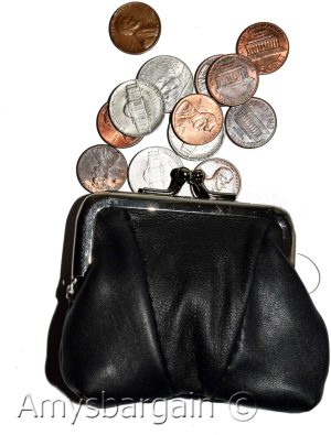 New Women's Leather Change Purse mini coin purse coin Wallet bag change case bn - Image 12