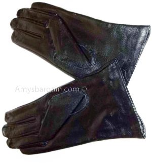 Woman's Special Leather Winter Gloves worm Leather Gloves Guantes De piel BNWT - Image 10