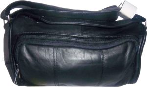 Woman's leather handbag black leather bag day bag Pocketbook new fashion bag - Image 12