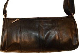 Woman's leather handbag black leather bag day bag Pocketbook new fashion bag - Image 3