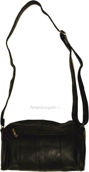 Woman's leather handbag black leather bag day bag Pocketbook new fashion bag - Image 8