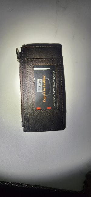 Women's Genuine Leather ID Credit Card Holder Wallet Slim Purse Colors Zip case - Image 19