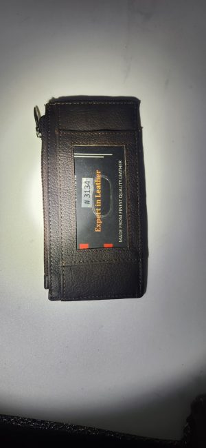 Women's Genuine Leather ID Credit Card Holder Wallet Slim Purse Colors Zip case - Image 20