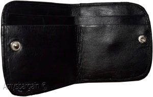 Women’s leather wallet black change purse small coin wallet 1 new leather wallet - Image 11