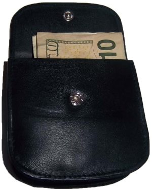 Women’s leather wallet black change purse small coin wallet 1 new leather wallet - Image 12