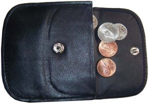 Women’s leather wallet black change purse small coin wallet 1 new leather wallet - Image 13