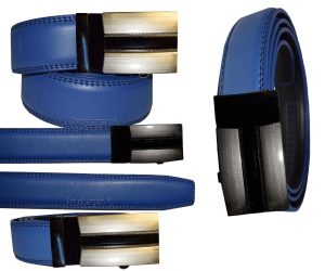leather belt dress casual belt new lock qick buckle automatic up to 43" - Image 4