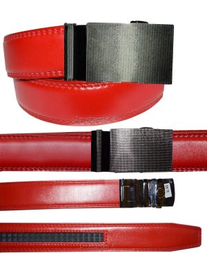 leather belt dress casual belt new lock qick buckle automatic up to 43" - Image 10