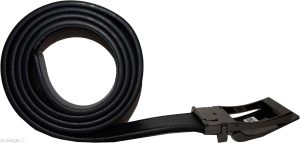 leather belt genuine leather dress casual track line ratchet women's black belt - Image 10