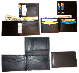 lot if 4 man's wallet new style trifold leather wallet id 2 bifold pockets b new