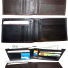 lot of 4 Men’s Wallet genuine leather New Style 2 Bill slots 14 Card spaces New
