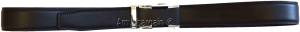 men's belt size 38 leather dress belt automatic lock belt track line belt buckle - Image 3