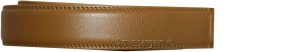 men’s camel leather belt strap size xl. 43" strap genuine leather new strap only - Image 7