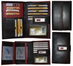 women’s wallet genuine leather wallet lambskin ladies credit card id wallet new