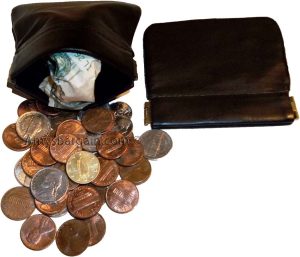 2 New Leather Squeeze change purse with Credit card space change purse - Image 3