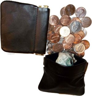 2 New Leather Squeeze change purse with Credit card space change purse - Image 7