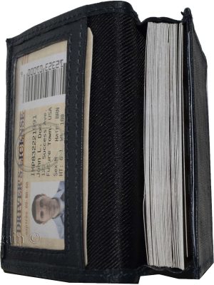 2 women men's Leather Business Credit Card ID card case fifty cards holder bnwt - Image 12