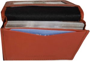 2 women men's Leather Business Credit Card ID card case fifty cards holder bnwt - Image 4