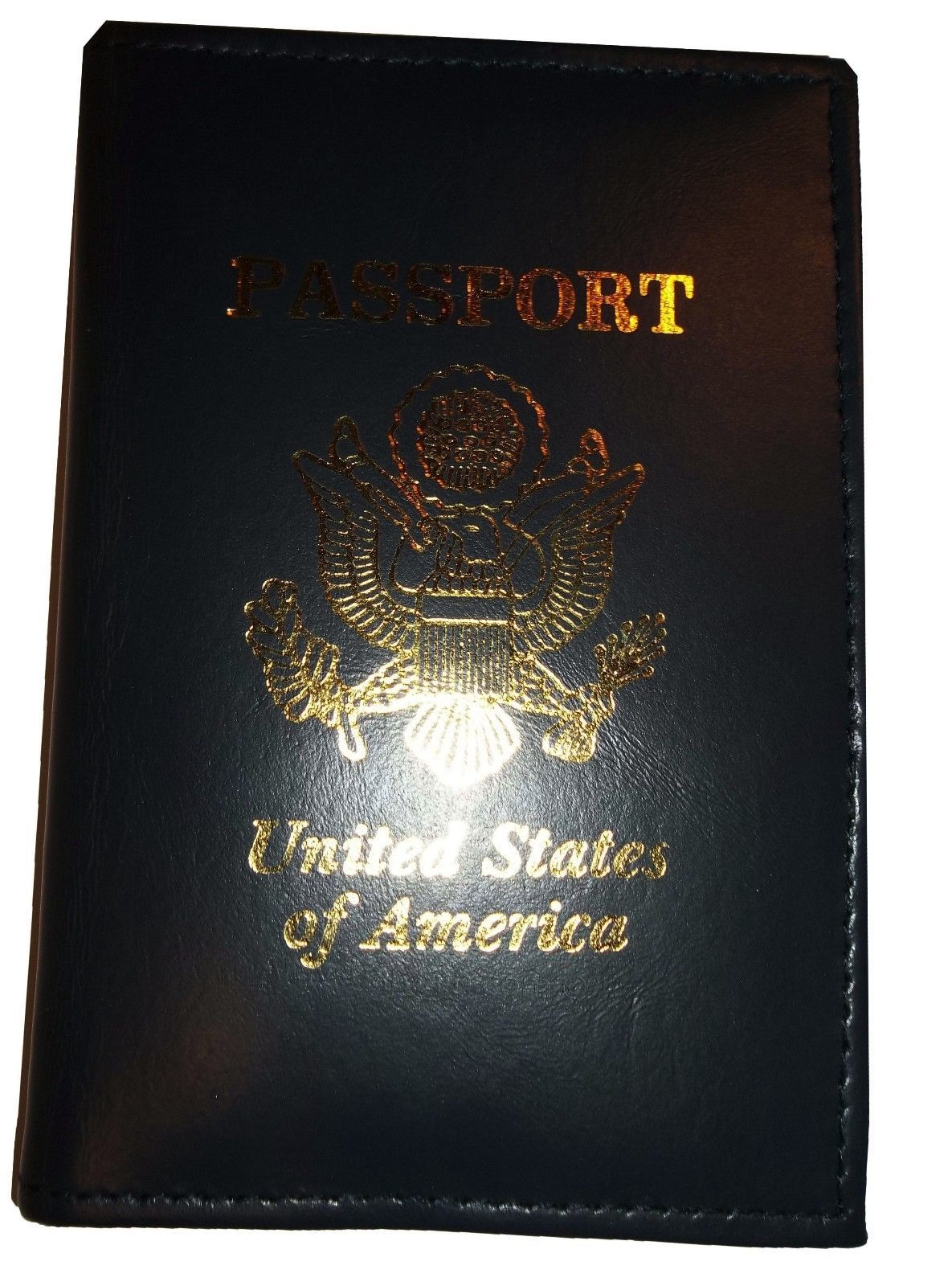 4 New USA Leather passport case wallet credit ATM card case ID holder Brand New - Image 4