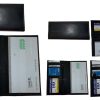 6 New Women/Man's Leather Checkbook Wallet 4 bill pockets 1 zip pocket 7 card ID