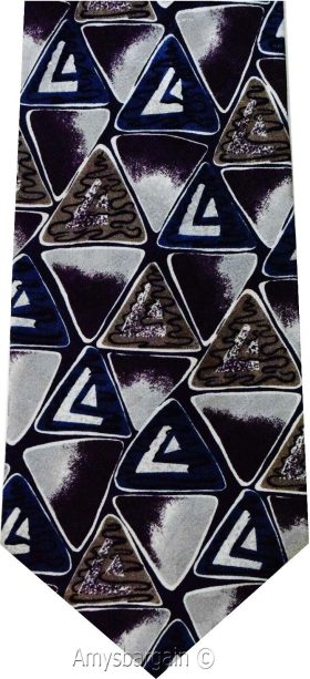 Calvin Klein necktie 100% silk tie neck wear made in USA new designer tie